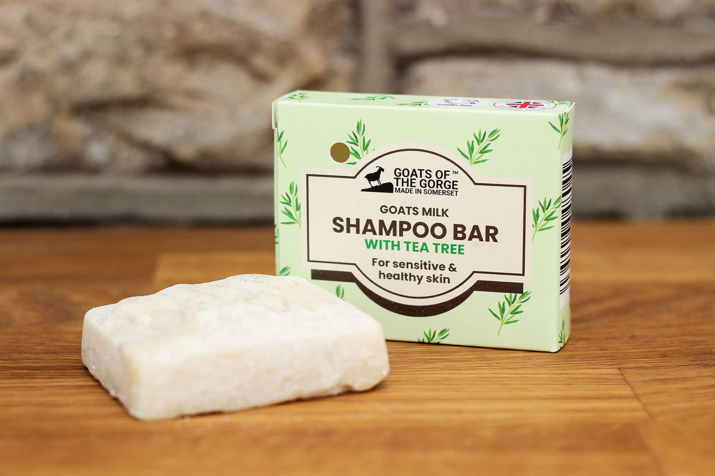 Goats Milk Shampoo Bar With Tea Tree