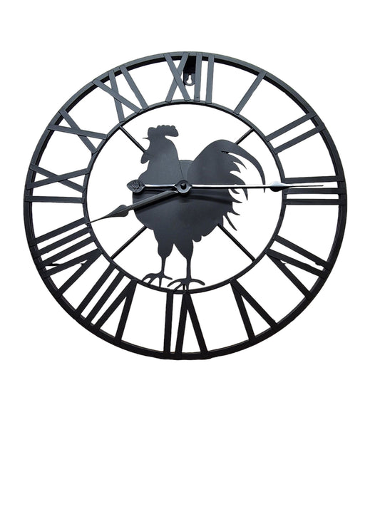 Roman Chicken Clock 40cm