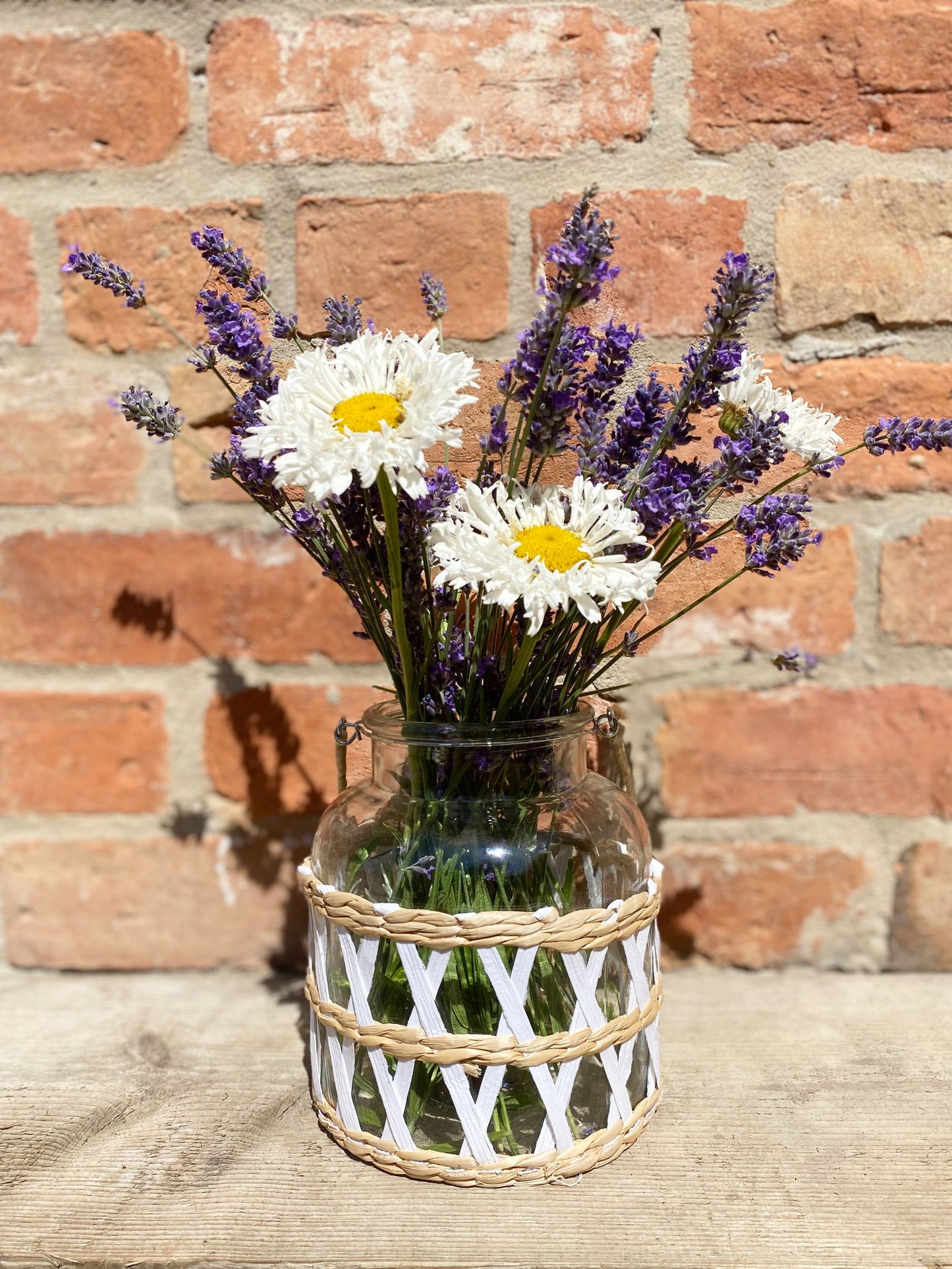 Candle Lantern with Weave