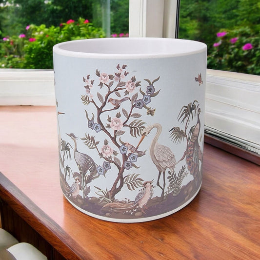 Stork Design Ceramic Plant Pot (14cm)